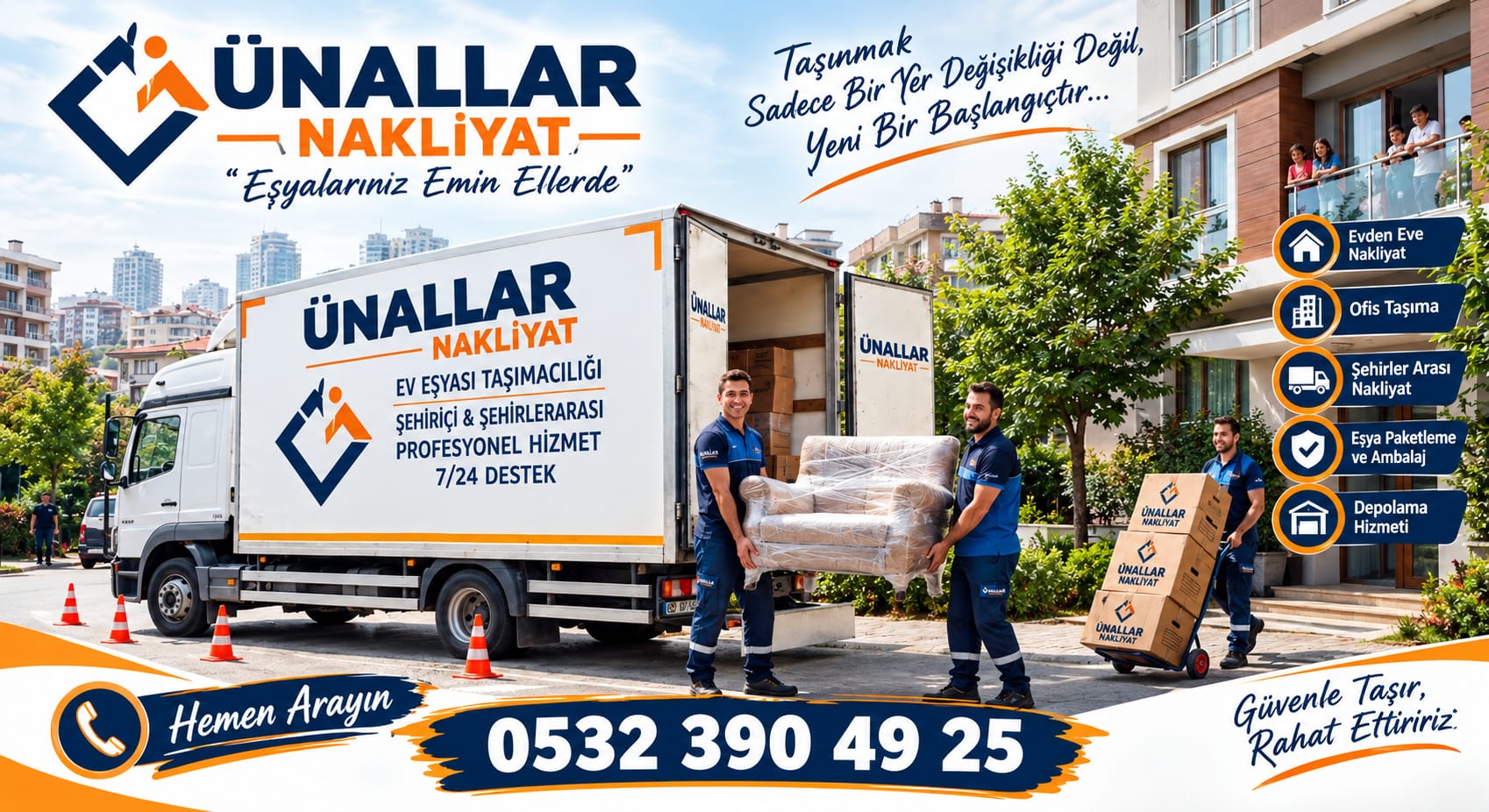 Ünallar Evden Eve Nakliyat 